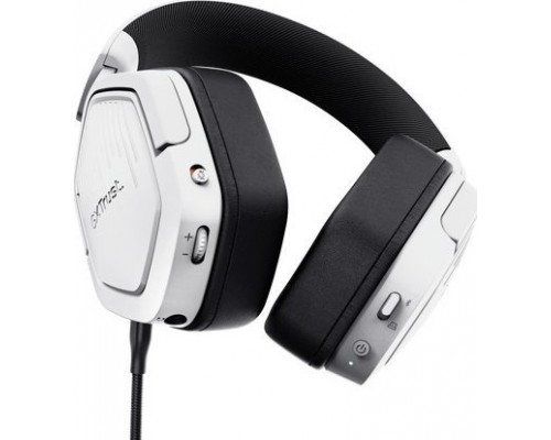 Trust TRUST Gaming słuchawki GXT 493W Carus, Bluetooth, 2.4GHz, biały