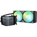 JetWorld TRYX PANORAMA SE ARGB 240 Komplett-Wasserkhlung, 3D-AMOLED-Display 240mm, Black