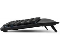Perixx PERIBOARD-535 DE BL, ergonomiczna mechaniczna klawiatura USB (niebieskie przyciski)