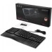Perixx PERIBOARD-535 DE BL, ergonomiczna mechaniczna klawiatura USB (niebieskie przyciski)