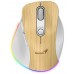 bezprzewodowa, Genius Ergo 9000S Pro, bia�o-be�owy, optyczna, 2400DPI