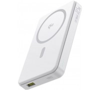 Baseus Baseus Airpow II 10000mAh Qi2  MagSafe 22,5W  kablem Baseus Simple Series USB-C - USB-C 20V/3A (30cm) - White
