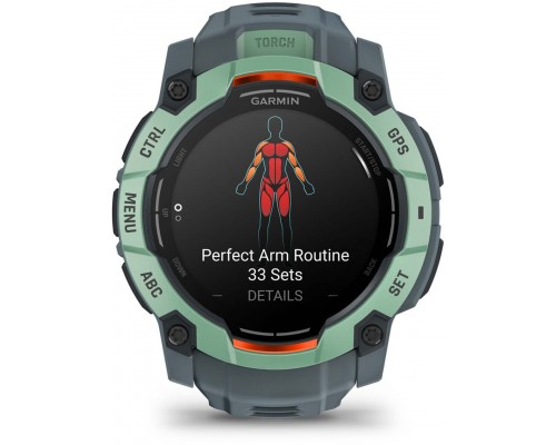 Garmin Instinct 3 50mm AMOLED twilight/neo tropic