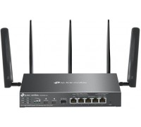 TP-Link ER706WP-4G OMADA VPN 4G+Cat6 router (AX3000,1xSFP WAN/LAN,1xGbEWAN,4xGbELAN/WAN,4xPoE+,45W,2xnanoSIM)