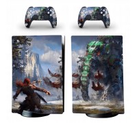 Naklejki Skórki na PlayStation 5 orawith  Pady Motyw Horiwith on Zero Dawn
