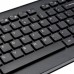 Targus - Tastatur-und-Maus-Set - Kombination - full size - kabellos - 2.4 GHz - QWERTY - Nordisch - Schwarz