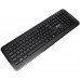 Targus - Tastatur-und-Maus-Set - Kombination - full size - kabellos - 2.4 GHz - QWERTY - Nordisch - Schwarz