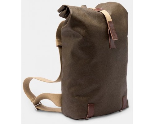 Plecak BROOKS PICKWICK COTTON CANVAS, Moss, Pojemność 12L, Wodoodporna bawełna (NEW 2025)