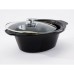 Fritel SC 2290, 210 W, Rotary, Black, Grey, Glass, 455 mm, 333 mm