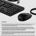 HP 225 - Tastatur-und-Maus-Set - 100% - full size - USB - QWERTZ - Deutsch - Schwarz