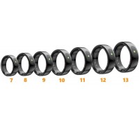 Smart RING PRO black, pomiar stresu, t�tno, monitorowanie snu, roz. 13, Powerton