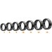 Smart RING PRO black, pomiar stresu, t�tno, monitorowanie snu, roz. 13, Powerton