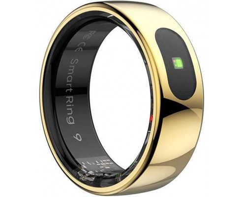 Smart RING PRO z�oty, pomiar stresu, t�tno, monitorowanie snu, roz. 7, Powerton