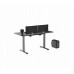 ULTRADESK Gaming galds dla gracza LEVEL V2, 140x68cm, 72-117cm, elektycznie regulowany, bez podk�adki