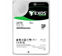 Seagate Exos X24 ST24000NM007H - Festplatte - Enterprise - 24 TB - intern - 3.5" - SAS 12Gb/s - 7200 rpm - Puffer: 512 MB