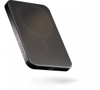ZENS Slim Qi2 Aluminium - Magnetic  5000 mAh kompatybilny  MagSafe i Qi2 (black)