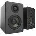 KANTO AUDIO 3" DRIVER - POWERED SPEAKERS WITH USB DAC AND 3.5MM AUX - MATTE BLACK (INCL. TYPE C & G POWER CORDS)