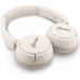 nauszne Guess Bluetooth 5.3 Metal Logo Script beżowy