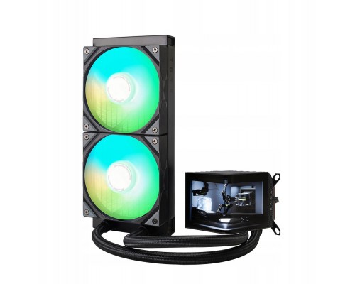 TRYX PANORAMA Komplett-Wasserkühlung, ARGB 240 mm, Black