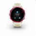 Garmin Forerunner® 570 - 42mm, Raspberry Aluminium with Translucent Bone/Mango Band