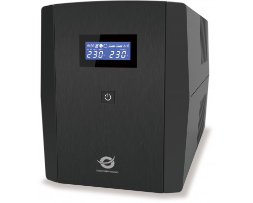 Conceptronic ZEUS03G charger UPS Technologia line-interactive 1,2 kVA 720 W 4 x gniazdo sieciowe