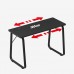 Gaming galds Gamingowe Komputerowe Huzaro Hero 1.5 Czarny Dla Gracza 120Cm