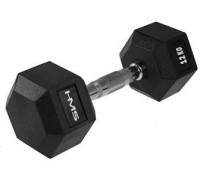 HMS ‎‎Hantel Hex Pro rubberized 1 x 12 kg
