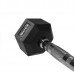 HMS ‎‎Hantel Hex Pro rubberized 1 x 12 kg