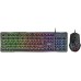 GENIUS set klávesnice + myš GX GAMING Scorpion KM-GX3, Drátový set USB, CZ+SK, černá