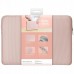 na laptopa UNIQ Cyprus Ridge Edition Laptop Sleeve 14" water-resistant neoprene różowy