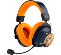Blade DB2001 słuchawki/zestaw słuchawkowy Przewodowy i Bezprzewodowy Opaska na głowę Gaming USB Type-C Bluetooth Czarny, Szary, Pomarańczowy