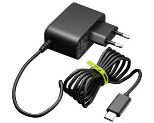Power Supply for Raspberry Pi 5, 27W GaN, Black