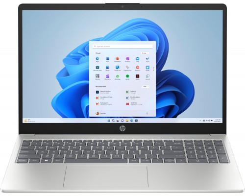 Laptop HP 15-fd0217nw Intel Core i3 N-series i3-N305 Laptop 39,6 cm (15.6") Full HD 8 GB DDR4-SDRAM 512 GB SSD Wi-Fi 6 (802.11ax) Windows 11 Home Silver