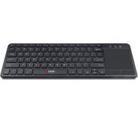 C-TECH WLTK-01 klawiatura Uniwersalne RF Wireless Czeski, Słowacki Czarny