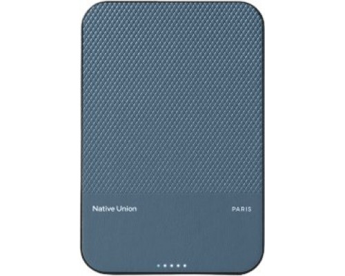 Native Union (Re)Classic Qi2 Power Bank - Magnetic  5000 mAh kompatybilny  MagSafe i Qi2, kabel USB-C - USB-C 15 cm