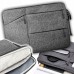 Etui na Laptopa Pokrowiec na Laptop Dokumenty do Pracy SZARY 13,3" LPT-BG3