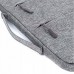 Etui na Laptopa Pokrowiec na Laptop Dokumenty do Pracy SZARY 13,3" LPT-BG3