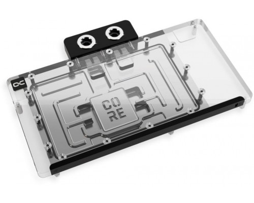 Alphacool Core GeForce RTX 5080 Solid + AMP Blok wodny, tylna Akryl Black