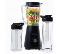 BLENDER KIELICHOWY SMOOTHIE 2 BIDONY 2 WKŁADY CHŁODZĄCE 5w1 RIWALL RBL-01