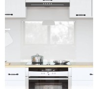 vidaXL Przód kuchenny przezroczysty 80 x 60 x 0.8 cm szkło hartowane