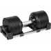 Hantel cast iron regulowany automat 36 kg, skok co 1kg, REBEL ACTIVE