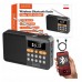 Mini Radio FM Bluetooth Przenośne na Baterie Kuchenne Bezprzewodowy