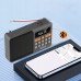 Mini Radio FM Bluetooth Przenośne na Baterie Kuchenne Bezprzewodowy