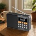 Mini Radio FM Bluetooth Przenośne na Baterie Kuchenne Bezprzewodowy