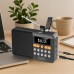 Mini Radio FM Bluetooth Przenośne na Baterie Kuchenne Bezprzewodowy