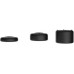 YAXO Nakładki na joysticki Joy-Con THUMBSTICK SET for NS2 Techno Black