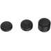 YAXO Nakładki na joysticki Joy-Con THUMBSTICK SET for NS2 Techno Black