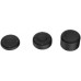 YAXO Nakładki na joysticki Joy-Con THUMBSTICK SET for NS2 Techno Black
