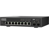 QNAP QSW-L3208-2C6T    L2 10G Ethernet (100/1000/10000) Desktop Black