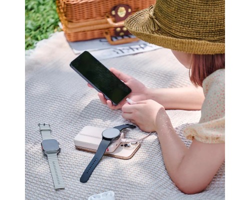 Adam Elements Vionta C2 Pro - Magnetic  Wireless do iPhone/Apple Watch 10000 mAh kremowy